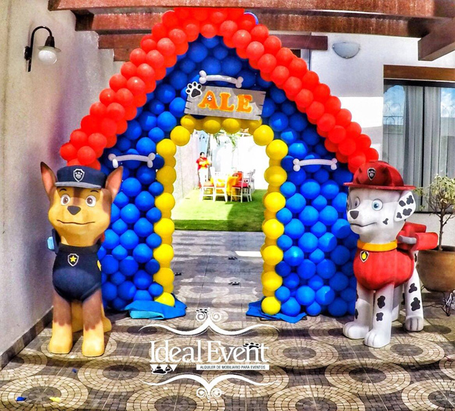 erros comuns ao decorar festa patrulha canina
