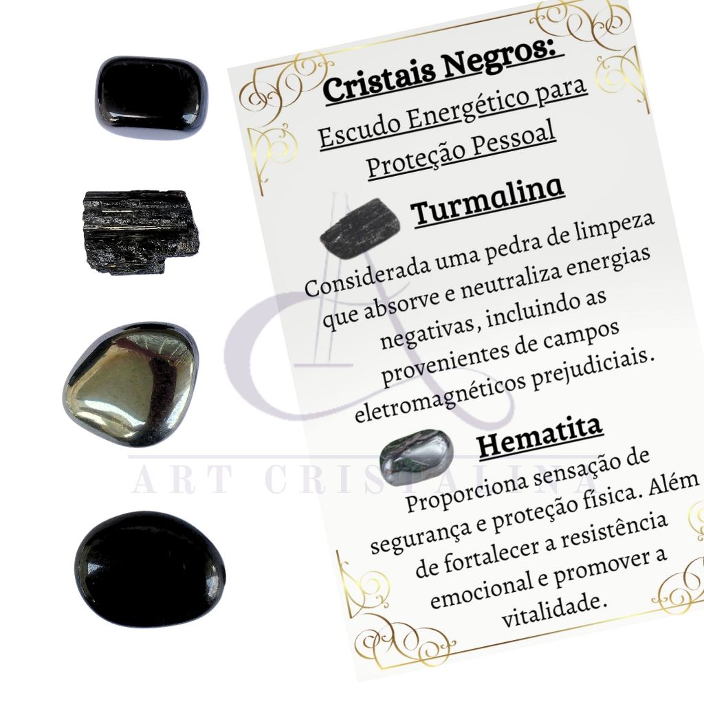 nomes de pedras pretas e seus significados