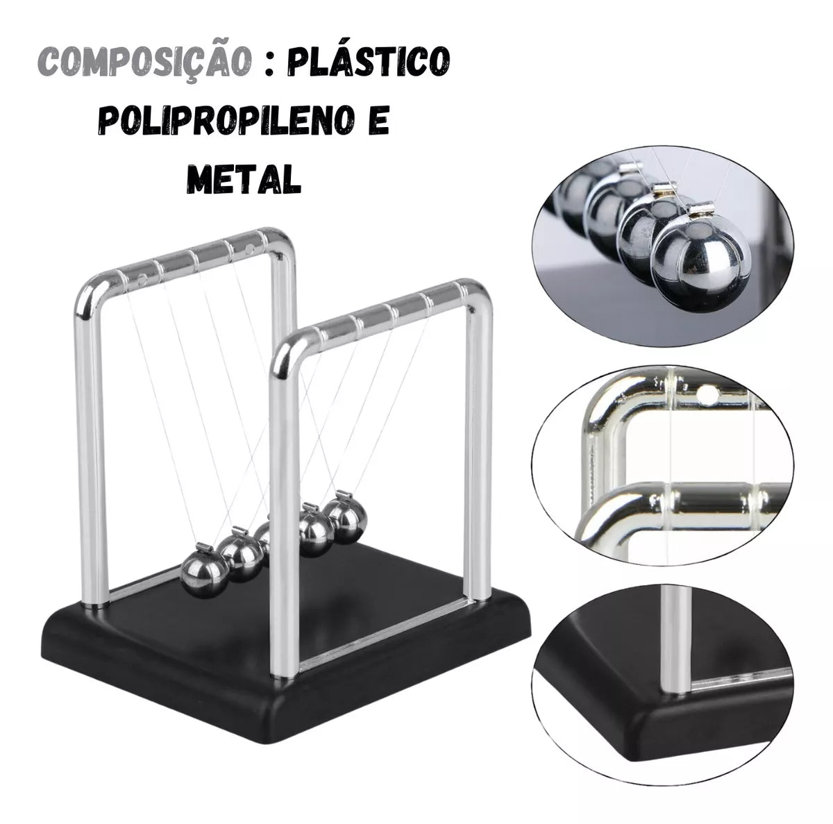 pendulo de newton vs móbile zen