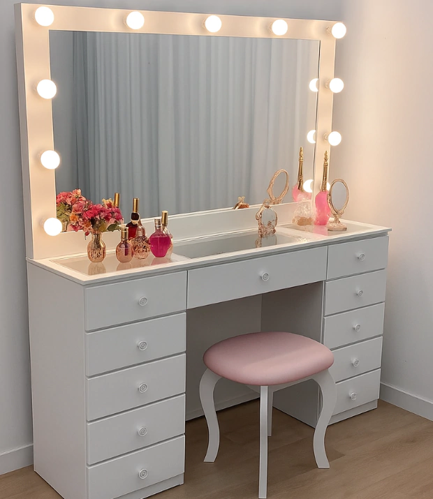 penteadeira moderna preta