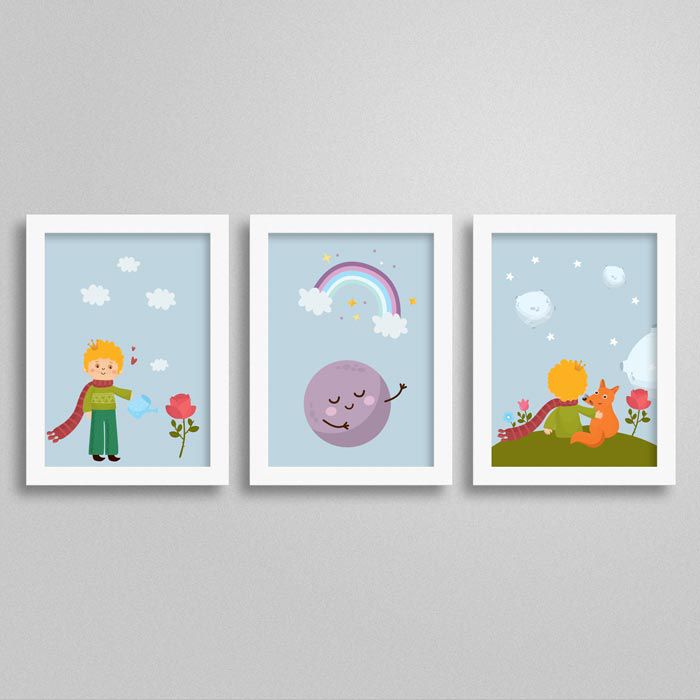 significado da rosa na decoração pequeno príncipe