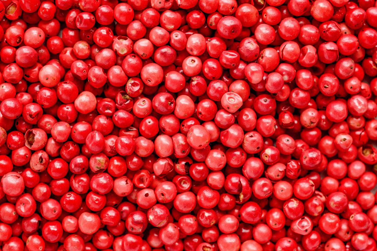 pimenta rosa culinária