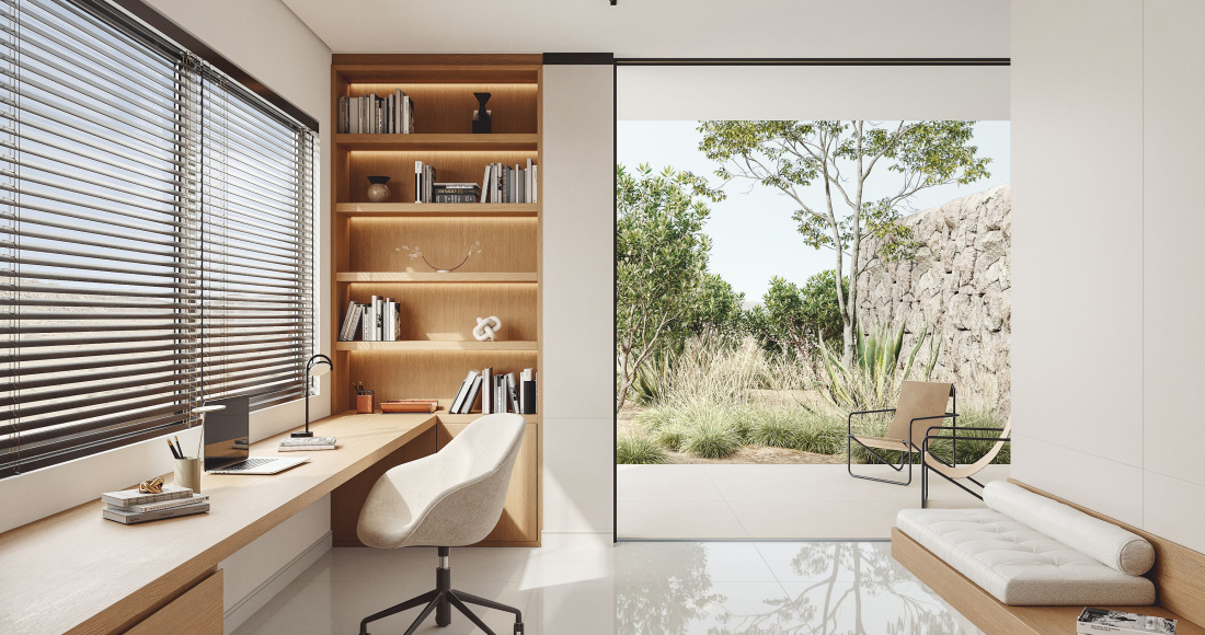 piso porcelanato cinza