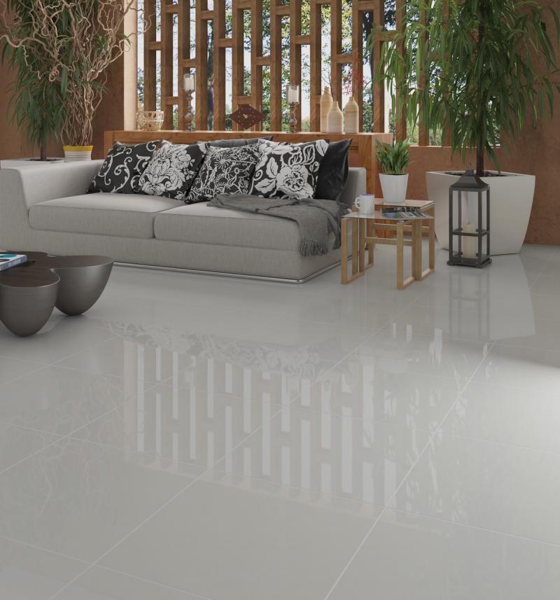 piso porcelanato cinza