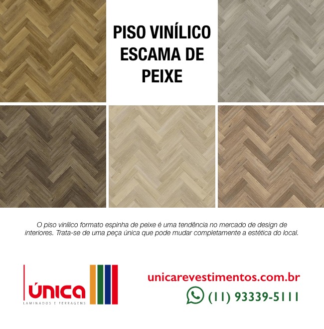 instalação piso vinílico escama de peixe