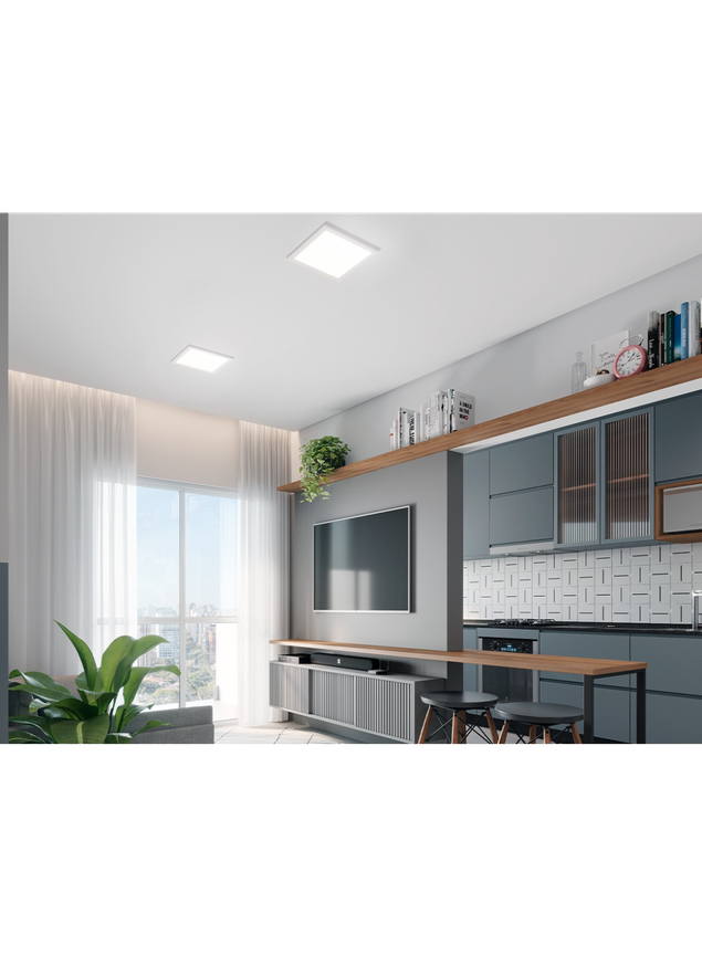 Plafon LED cozinha laje