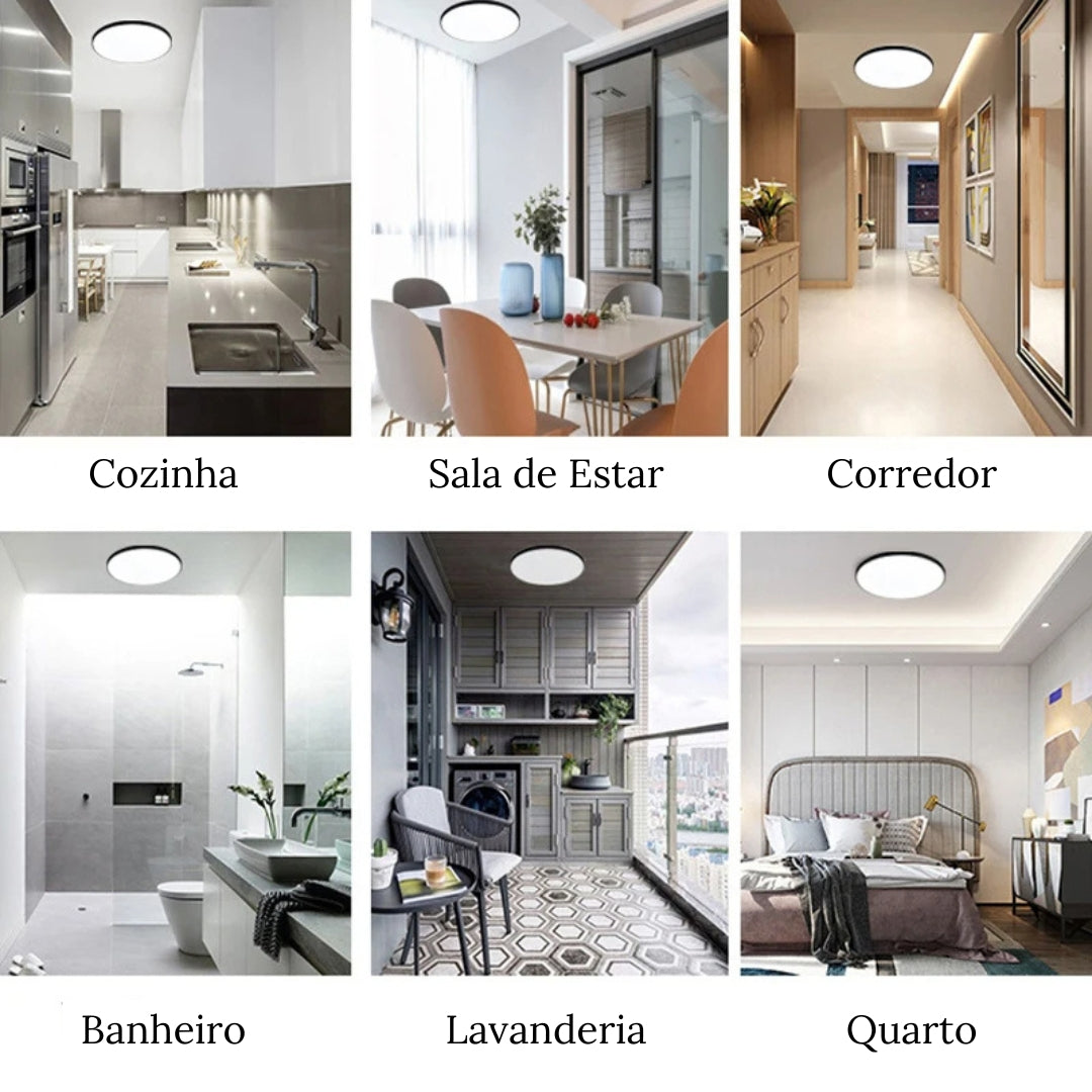 Iluminação cozinha LED