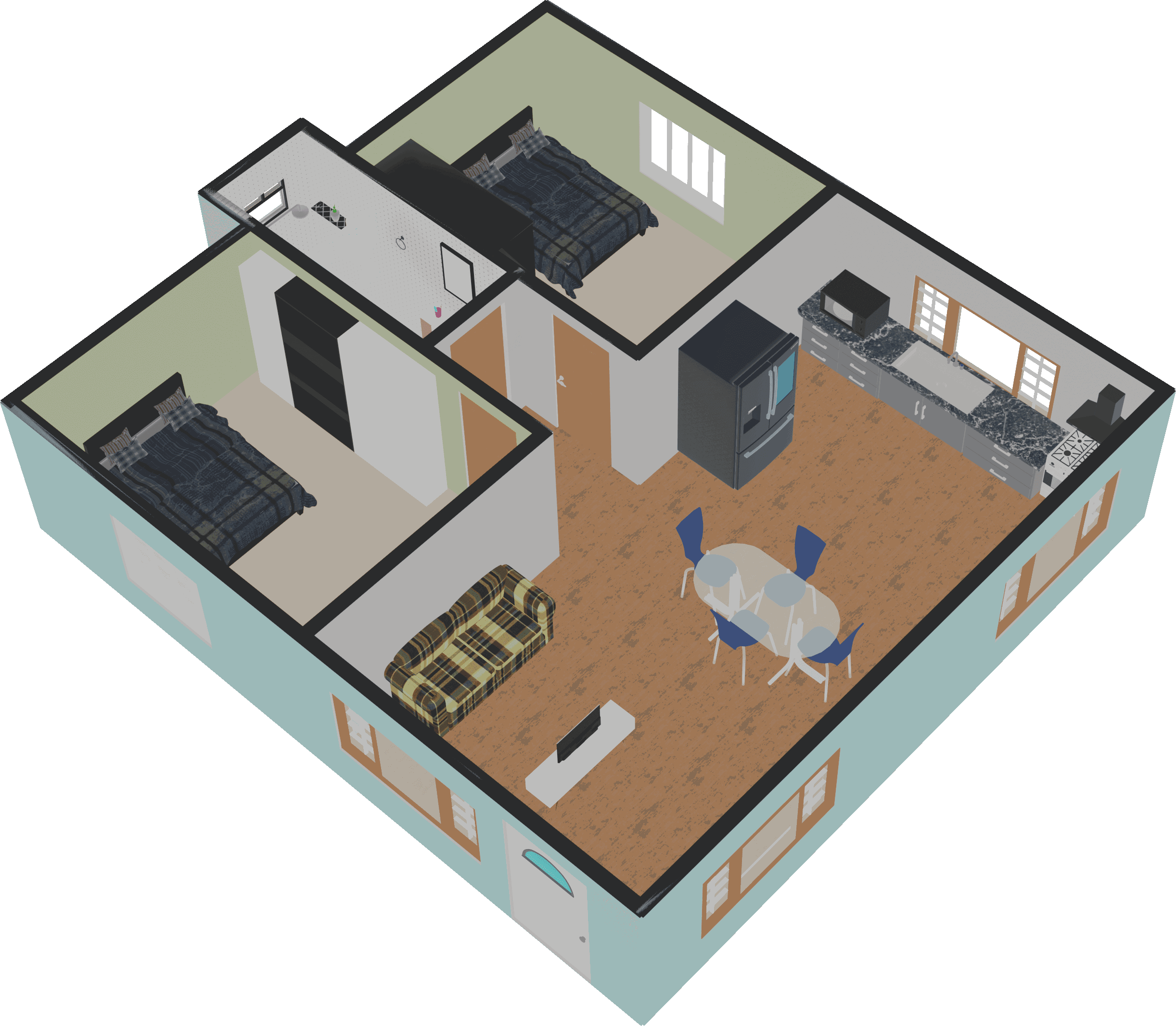 ferramenta de design de interiores 3d