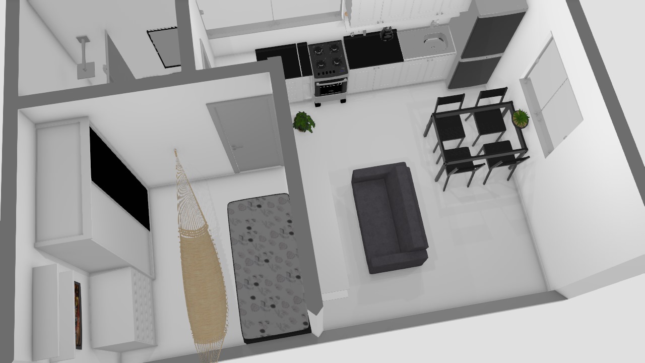 planta de kitnet 4x4