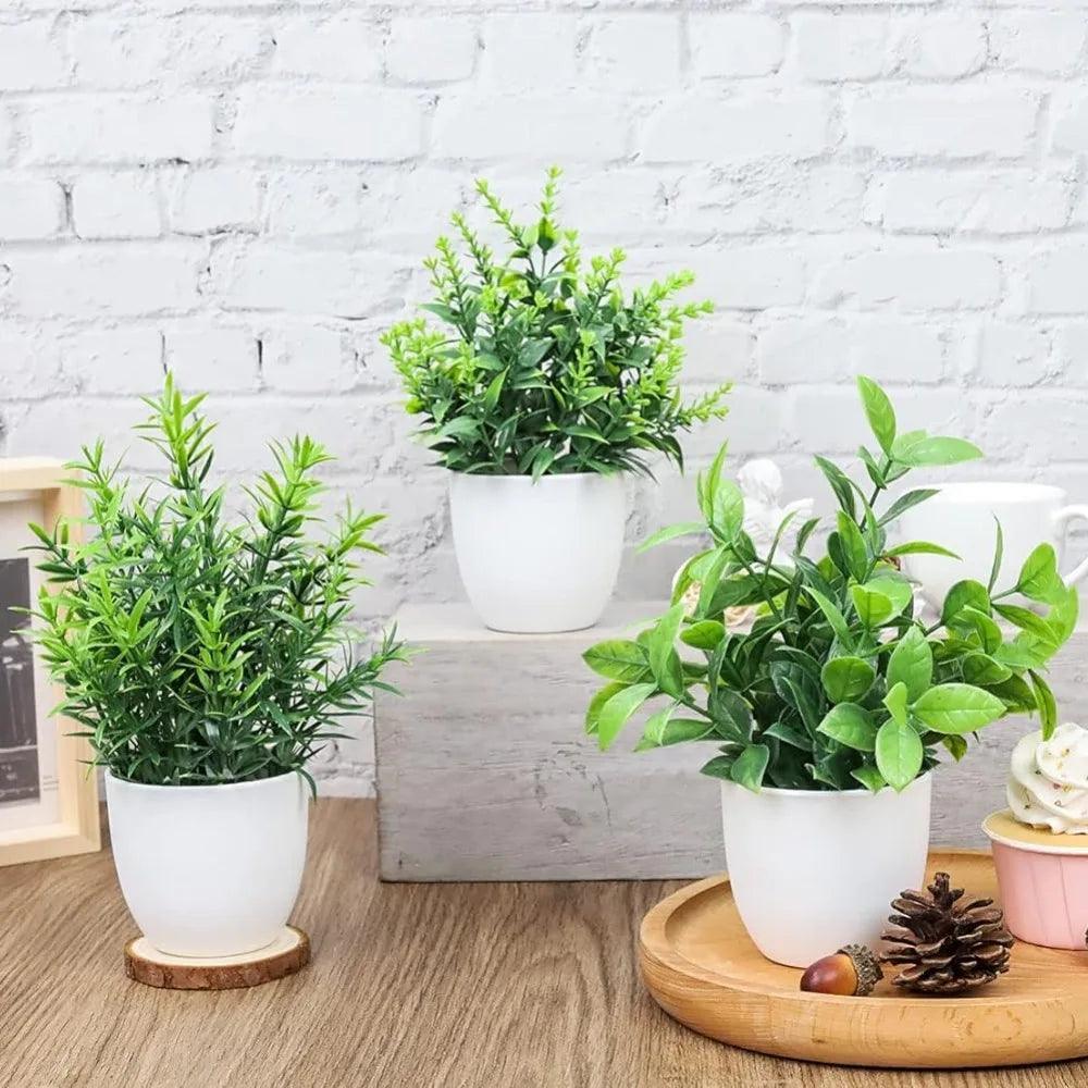 plantas artificiais para sala