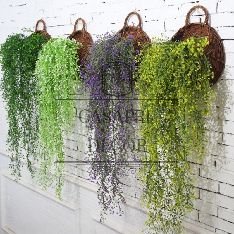 plantas artificiais com vaso