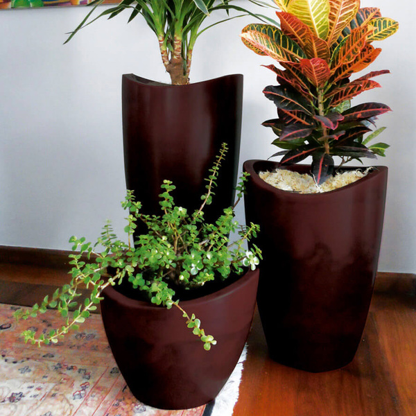 tipos de vasos para plantas