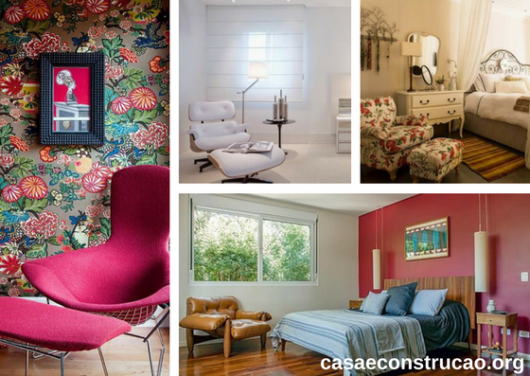 poltrona veludo bouclé quarto qual escolher