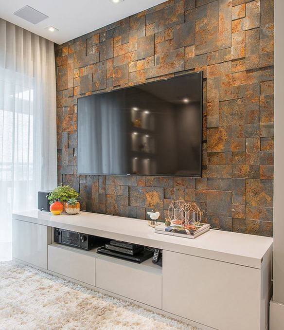 quanto custa revestir parede da sala com porcelanato