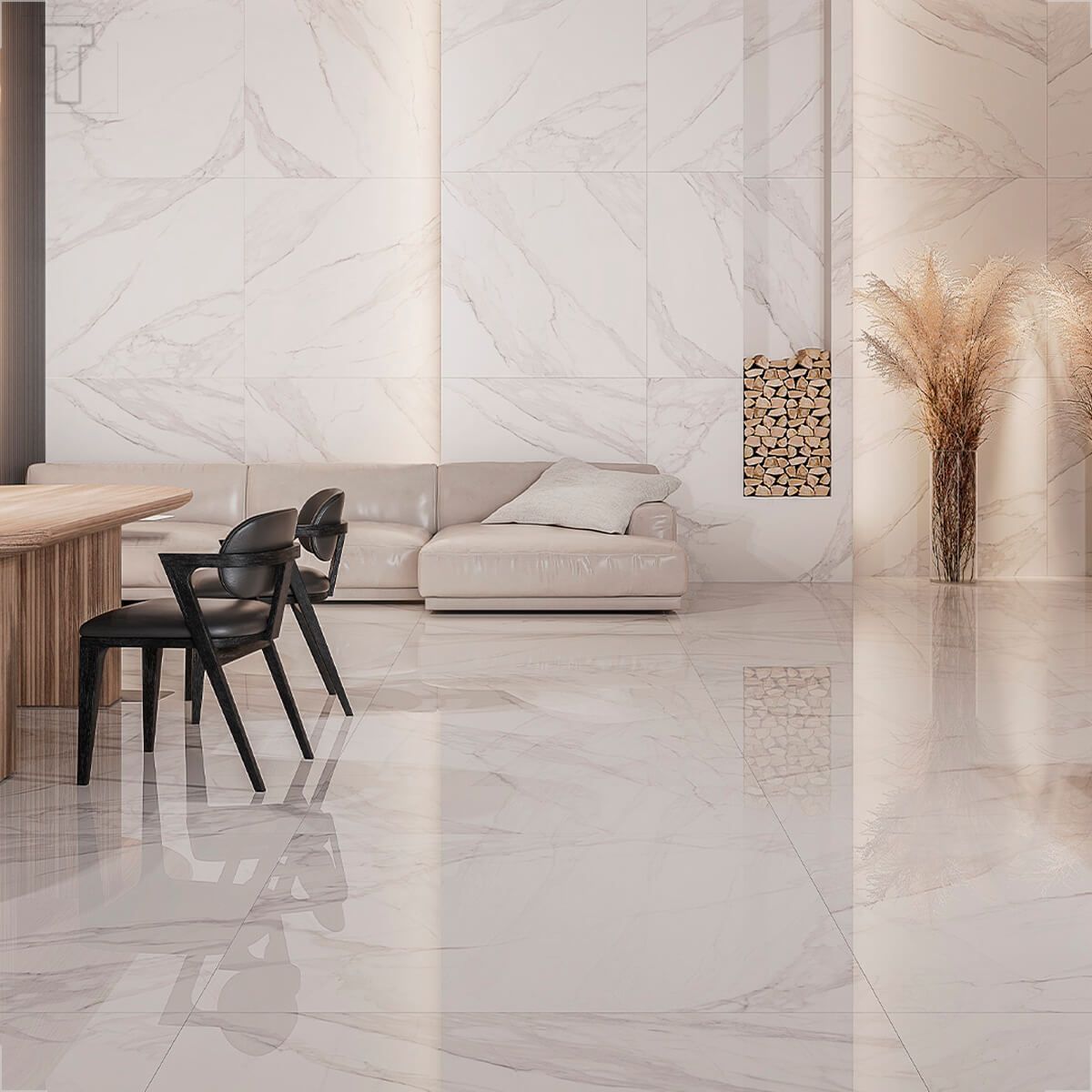 Porcelanato Villagres acetinado