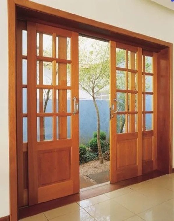 Porta balcão madeira preço
