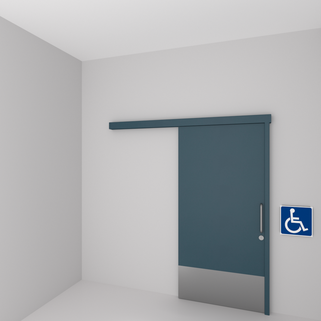 porta de correr banheiro