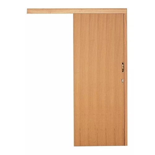 Porta de correr madeira sala