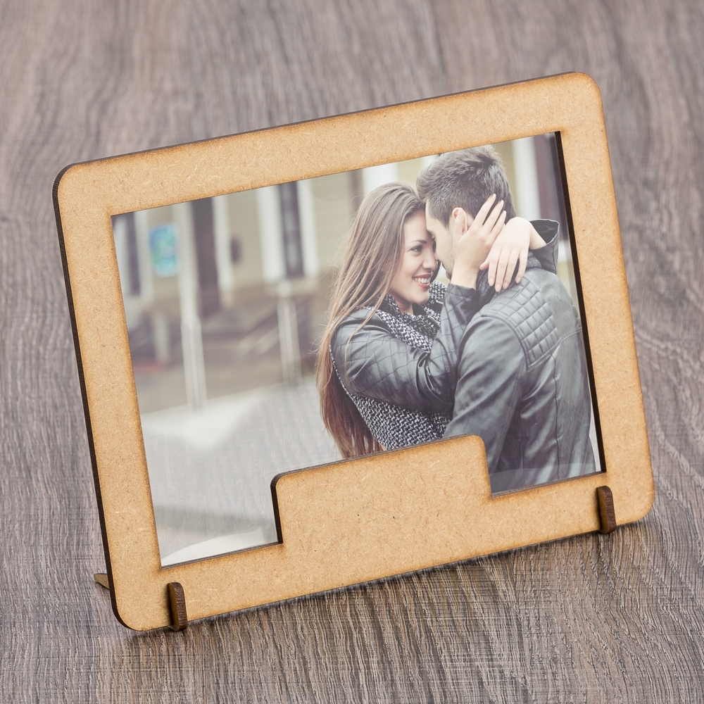 ideias de decoração com porta retrato mdf