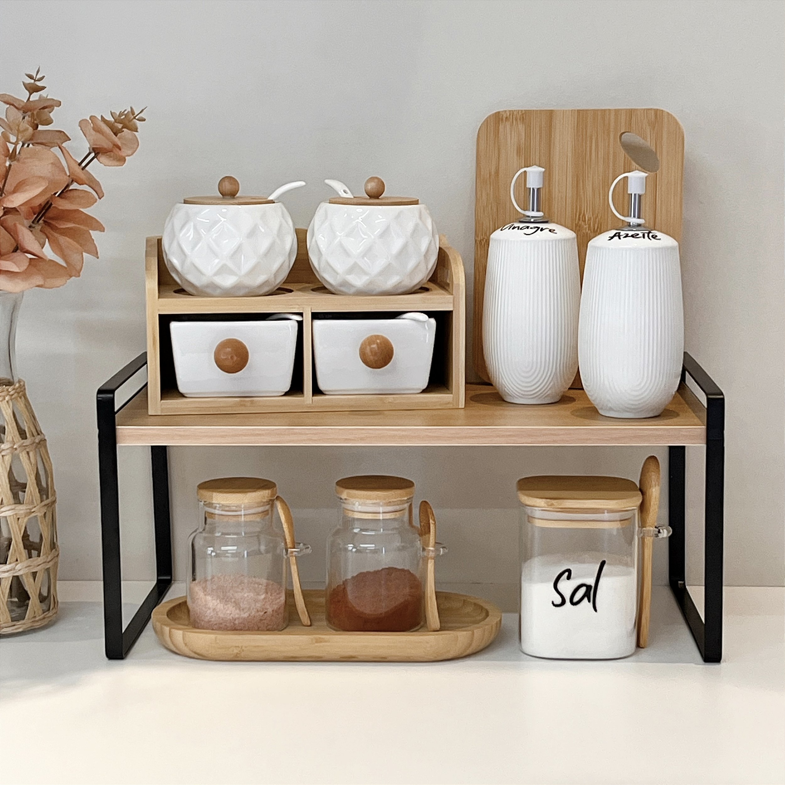 prateleira cozinha decoração