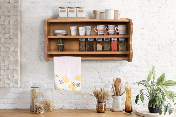 prateleira cozinha decoração