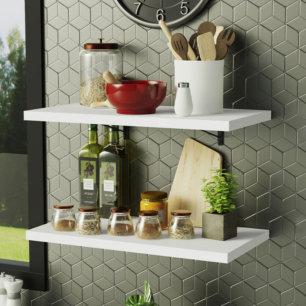 prateleira cozinha decoração