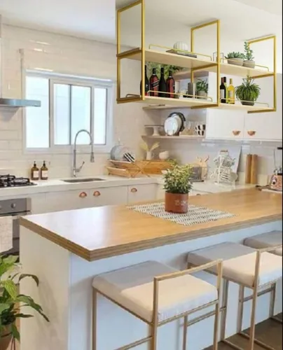 prateleira cozinha decoração