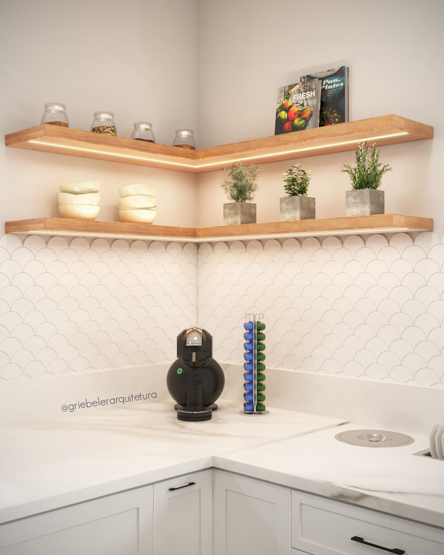 prateleira cozinha decoração