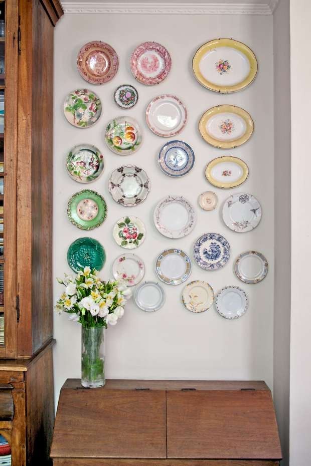 como evitar pratos decorativos caírem da parede