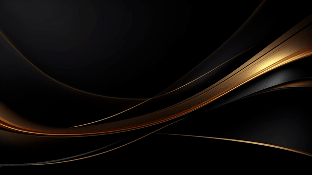 preto com dourado moda