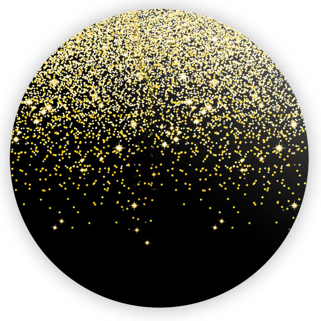 preto dourado inspiração