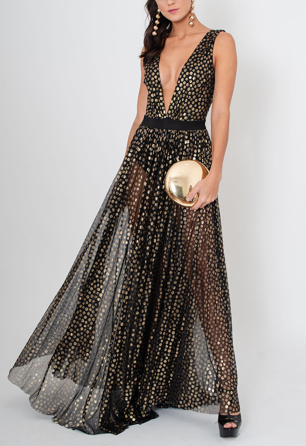 preto dourado clássico