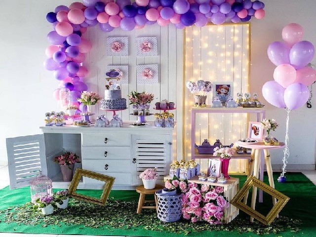 princesa sofia decoração