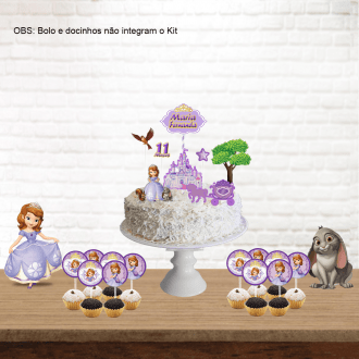 princesa sofia decoração