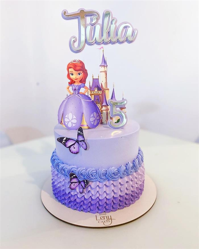 ideias criativas decoração princesa sofia