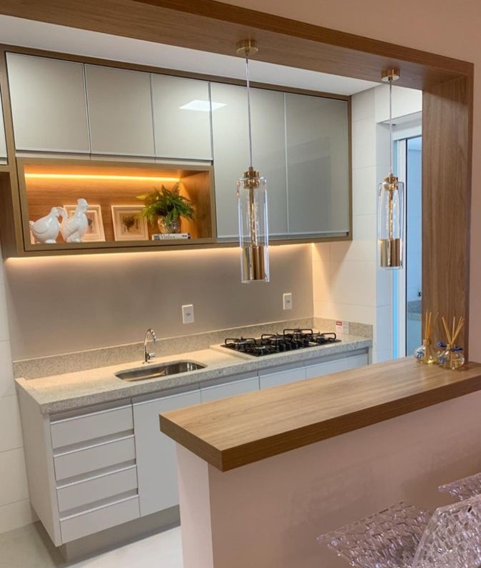 decoração cozinha pequena apartamento