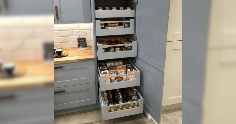 despensa walk-in vs despensa embutida qual a melhor