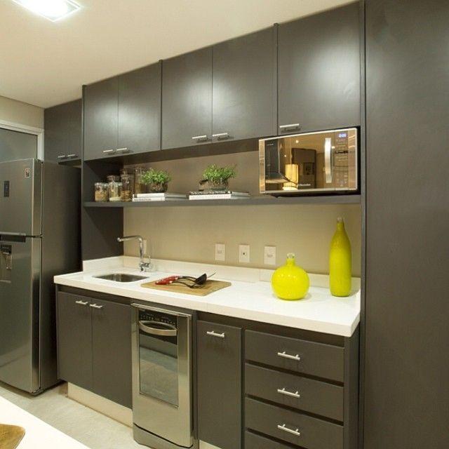 projeto de cozinha planejada pequena