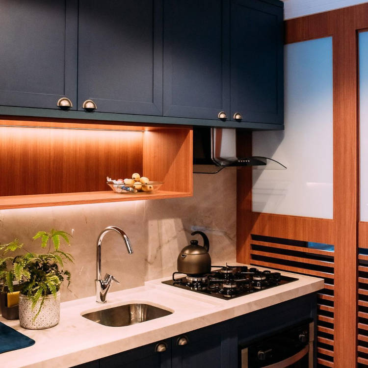 projeto de cozinha planejada pequena