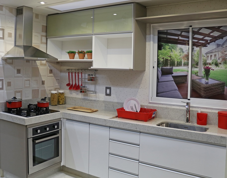 Cozinha simples para apartamento