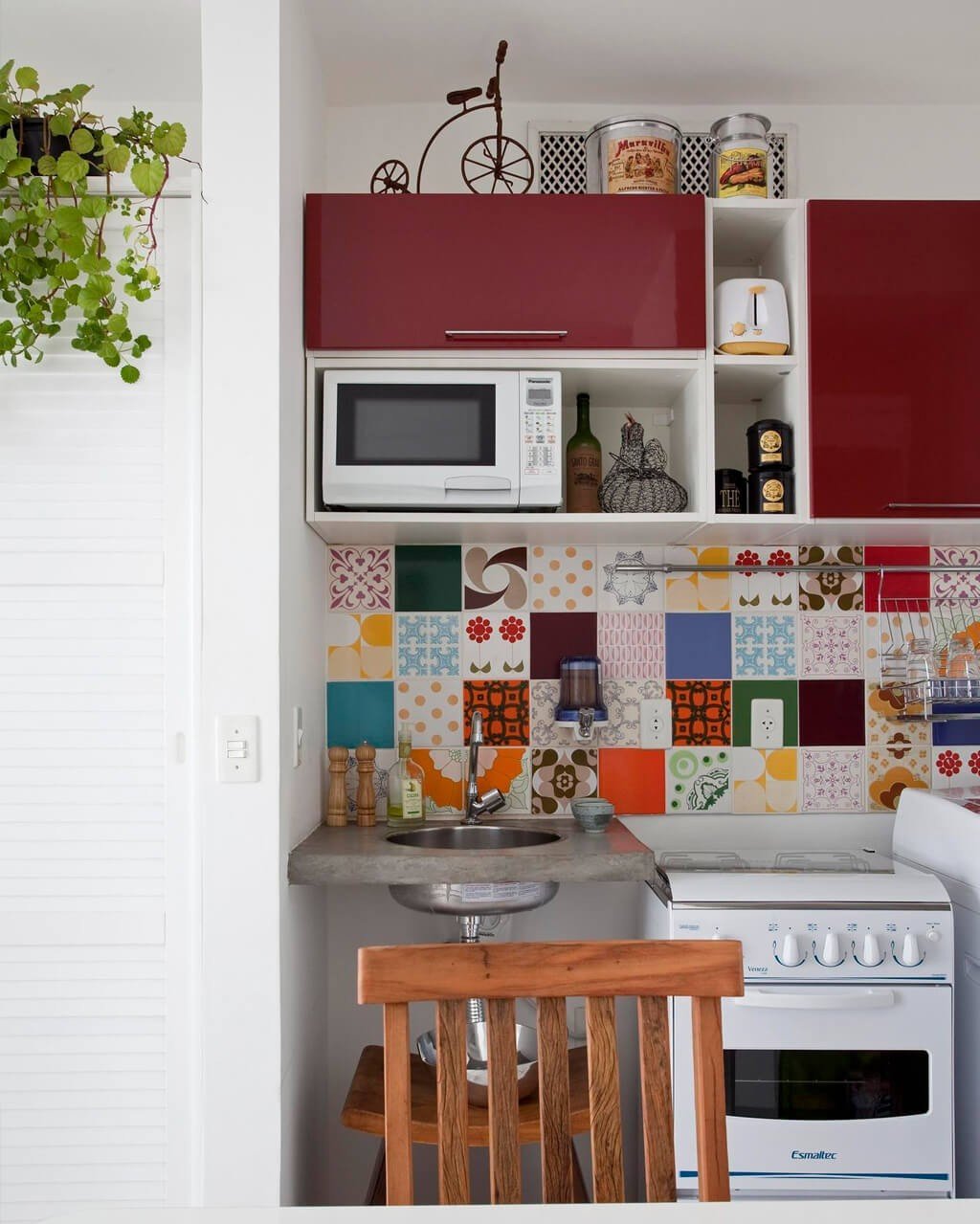 Cozinha simples para apartamento