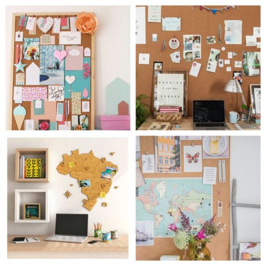 quadro de cortiça vs quadro branco qual escolher