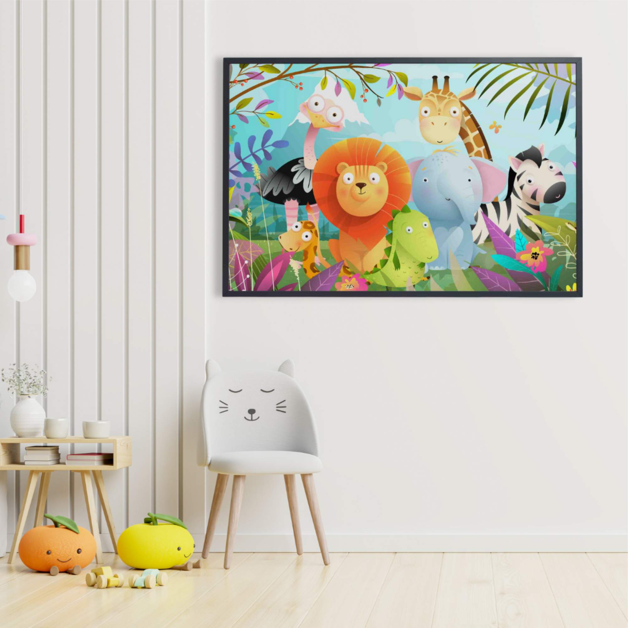 quadro infantil tela ou mdf qual melhor