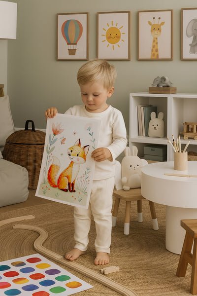 quadro infantil tela ou mdf qual melhor