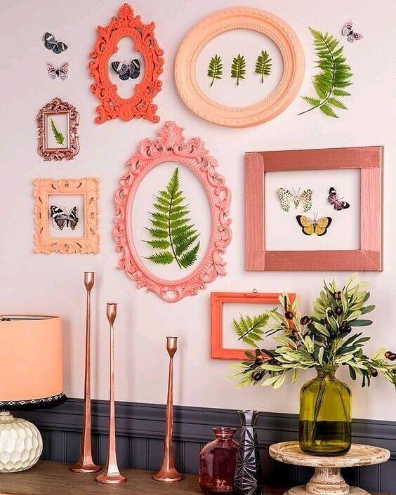 ideias criativas para quadros moldura