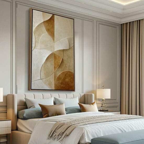 ideias de quadros para quarto pequeno