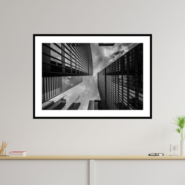 quadro decorativo preto e branco