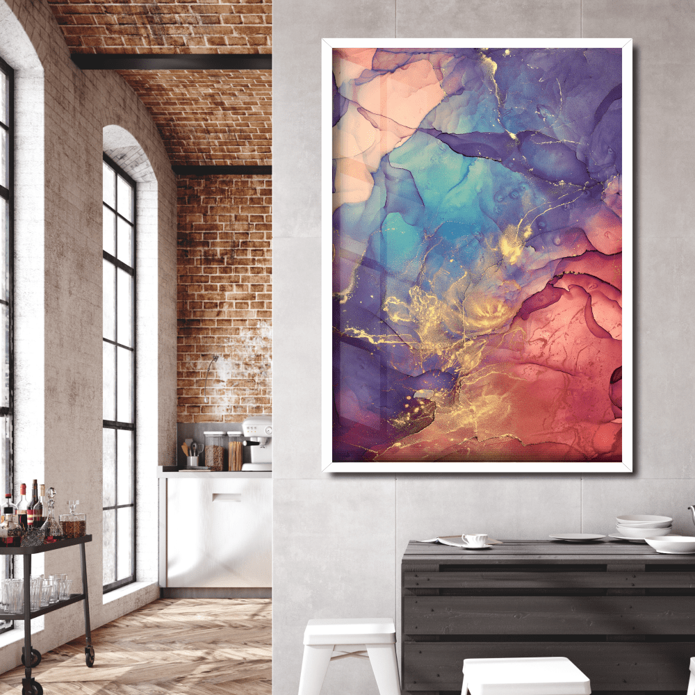 quadros abstratos geométricos vs orgânicos