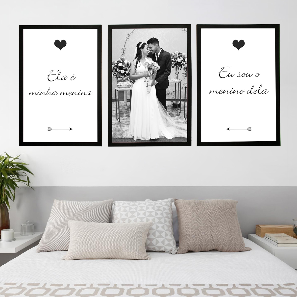 Quadros para cabeceira de cama