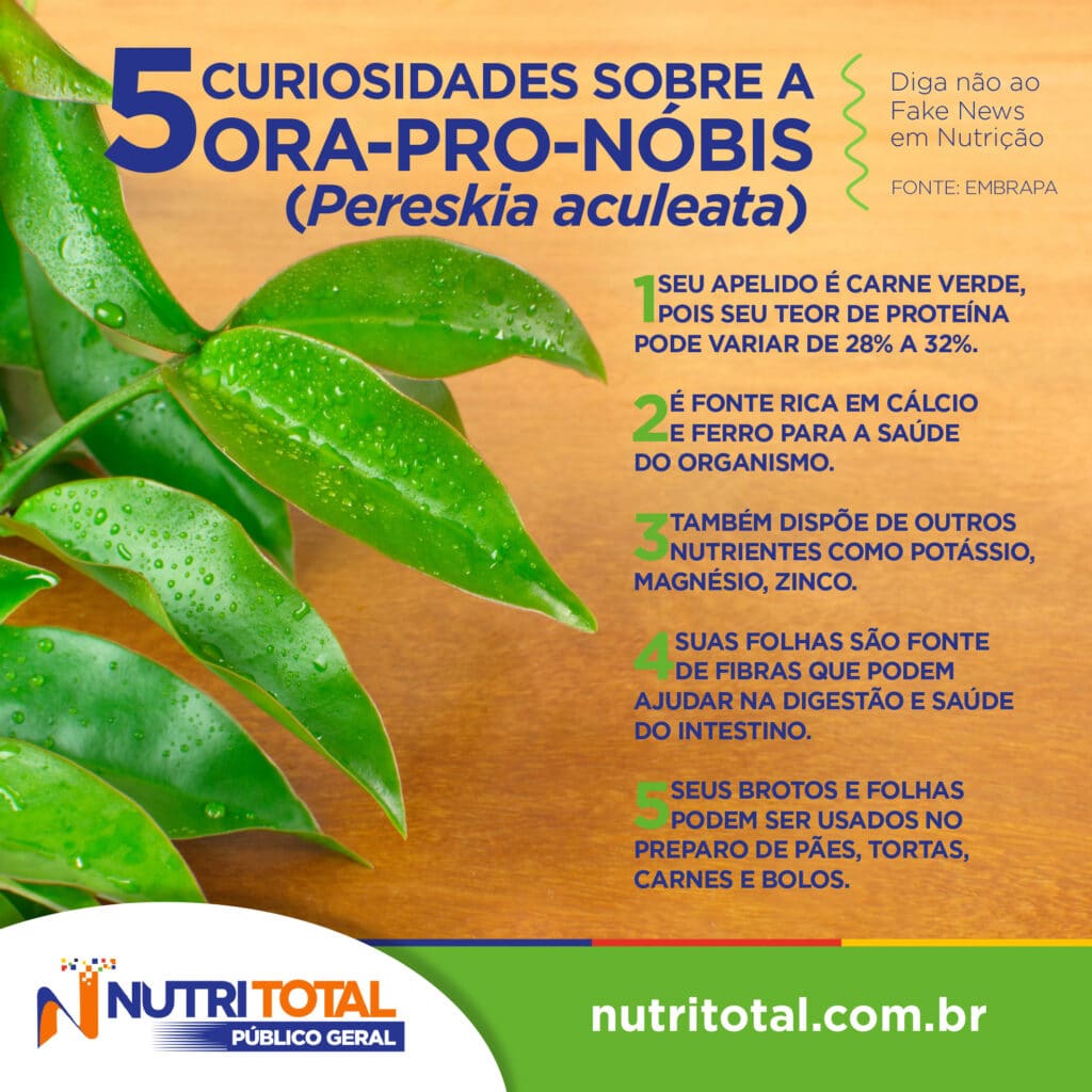 benefícios ora pro nobis